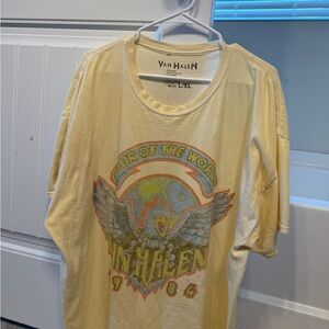 Urban Outfitters Van Halen oversized tee